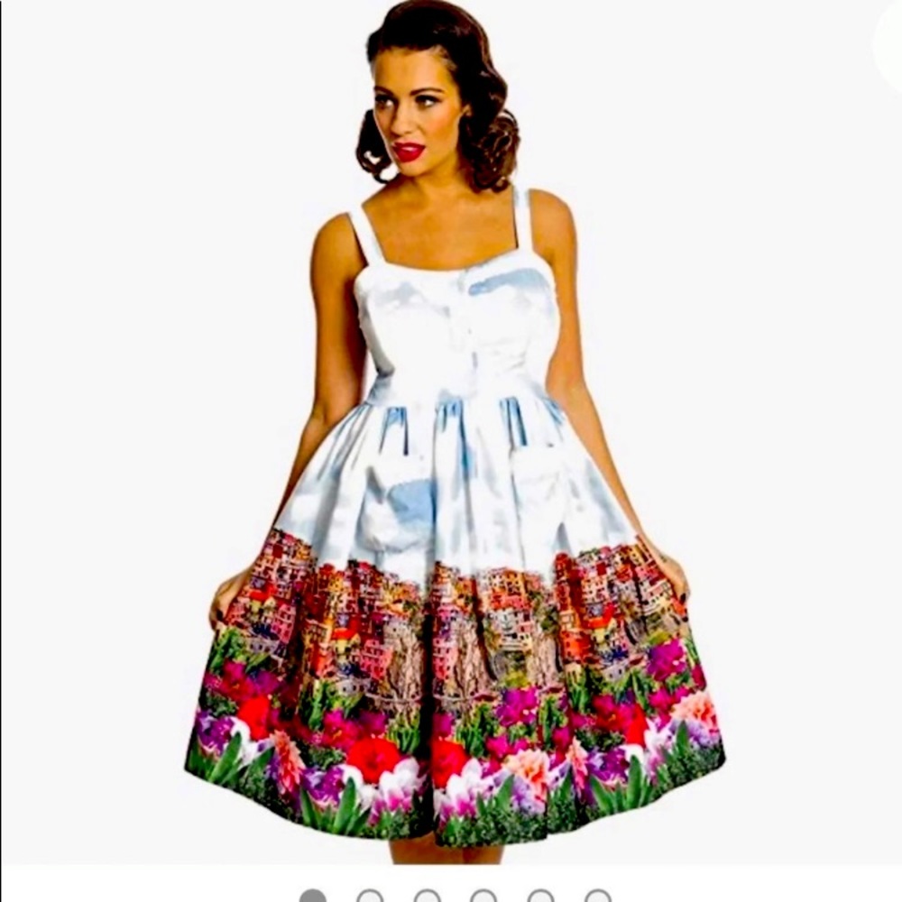 Lindy bop corina Italian border dress